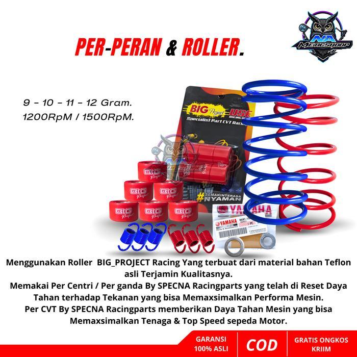 PAKET UPGRADE CVT BEAT SCOOPY VARIO 125 VARIO 150 ADV PCX 160 ROLLER RACING CVT UPGRADE FULL KIRIAN