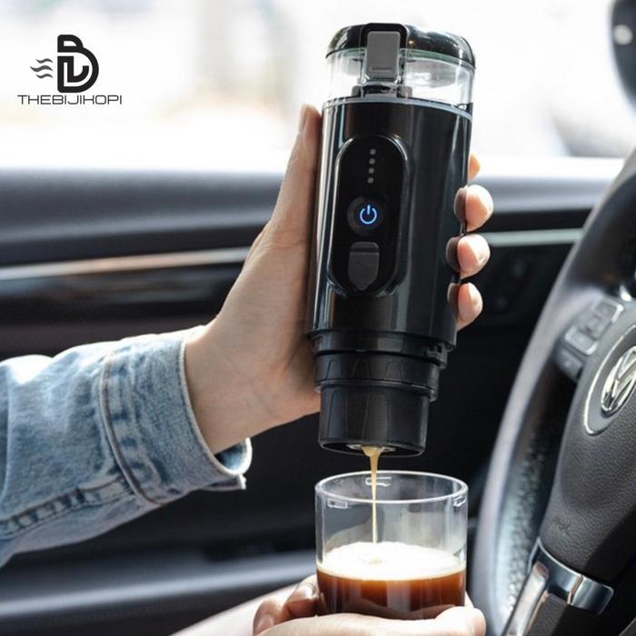 Mesin Espresso Portable Mini Espresso Coffee Maker Dengan Pemanas Air