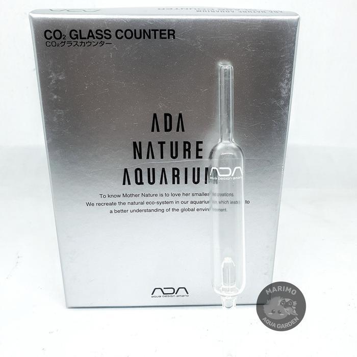 ADA CO2 Glass Bubble Counter aquascape