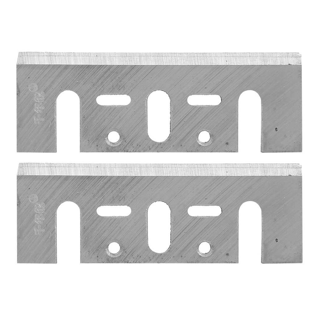A Pair HSS Woodworking Manual Electric Planer Replacement Blade for Handheld Planer Planer Blade Ele