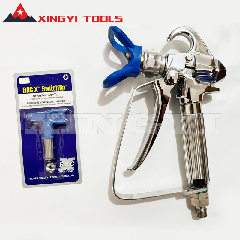 3600PSI High Pressure Airless Paint Spray Accessories Gun With 517 Tip Nozzle Guard for Wagner Pump