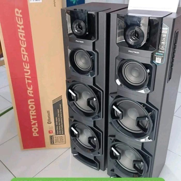 SPEAKER AKTIF POLYTRON PAS8E20 / PAS-8E20 (BLUETOOTH / 8 IN) KARAOKE