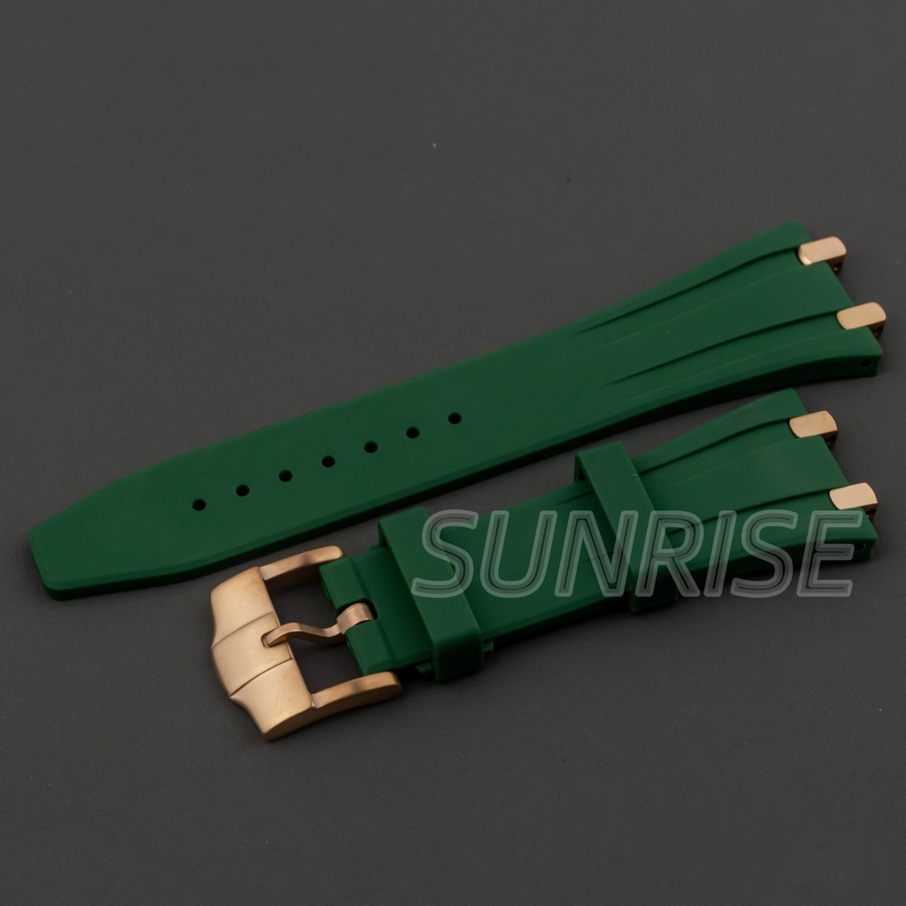 Rubber Watch Strap Bracelet for AP Aibi 15400 Royal Oak Series Waterproof Rubber Watch Band Men's