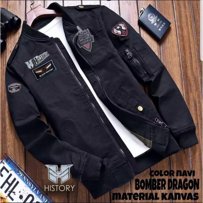 JAKET BOMBER ARAGON Jaket Pria Waterproof dan Anti Angin Keren Original 100% Branded Terbaru 2025