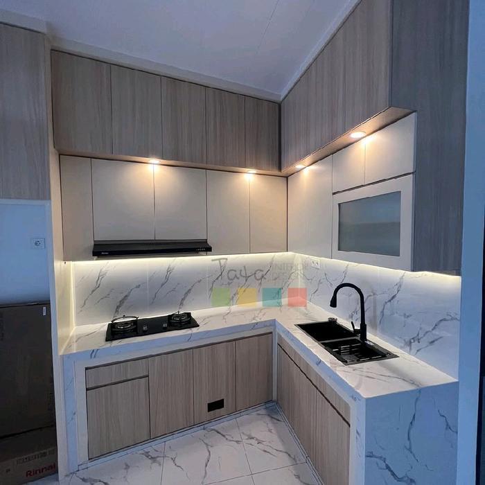 kitchen set hpl kitchen set minimalis rak dapur lemari dapur custom