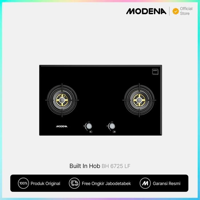 MODENA Built-in Hob [Kompor Tanam] - BH 6725 LF - BH 6725 LF saja