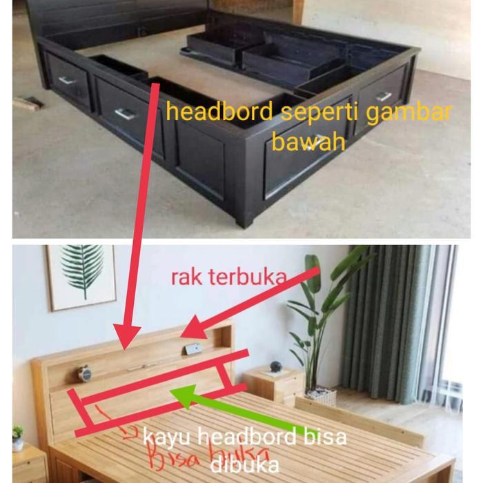 tempat tidur minimalis jati.tempat tidur laci.tempat tidur minimalis