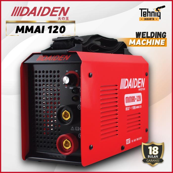 Daiden MMAI 120 Mesin Las Listrik / Trafo Las Daiden MMAI 120A Inverter Welding Machine Electric