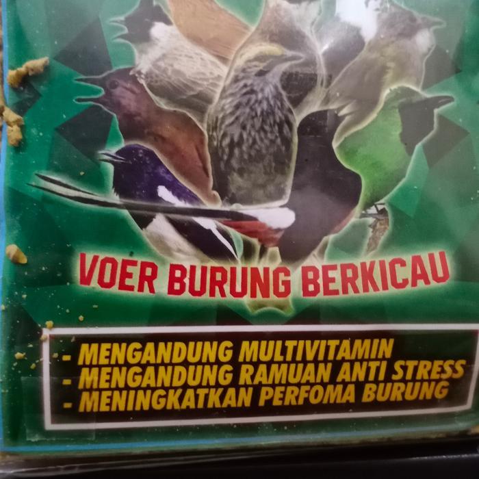 Voer banyu Langitan pakan berkualitas untuk burung trucuk dll