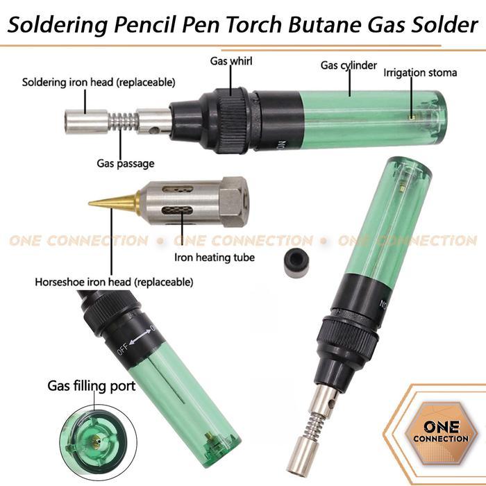 Soldering Pencil Pen Torch Butane Gas Solder Solder Api Mini Torch Gas #Gratisongkir
