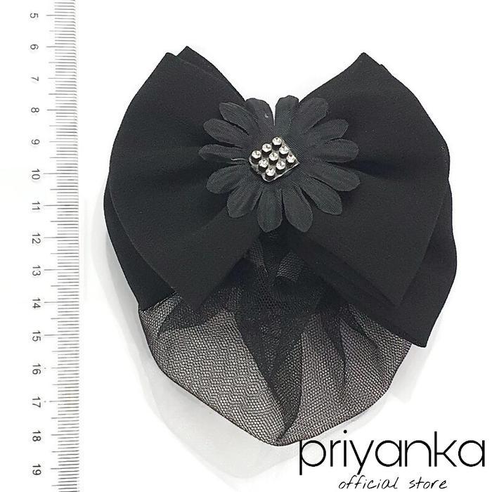 Jepit Rambut Harnet Fashion/Aksesoris Rambut Harnet/Harnet Rambut Hitam Clips