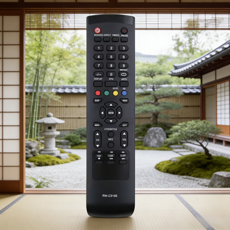JVC RM-C3195 Television Remote Control Replacement Easy to Use Compatible with JVC TV Ensuring