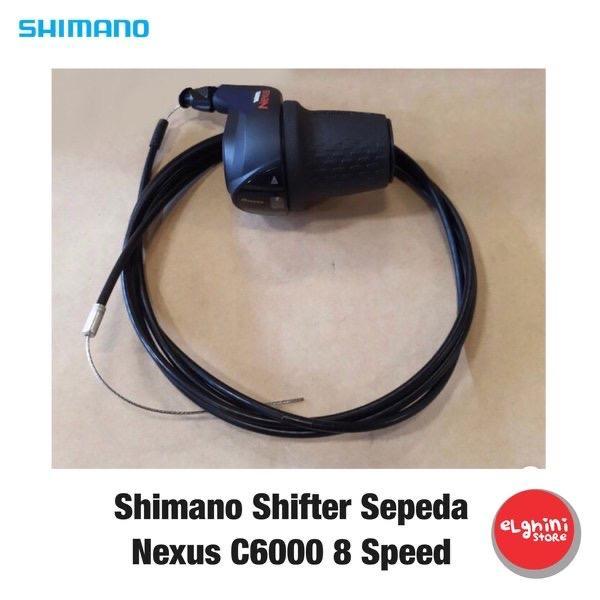Shimano Shifter Sepeda Nexus C6000 8 Speed