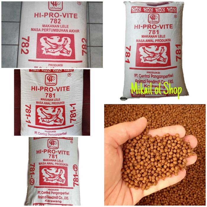 Sale- 781 / 781-1/ 781-2/ 782 Pelet Ikan Lele Hi Provite 1 Kg