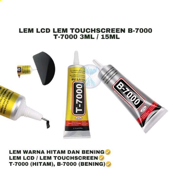 Lem Lcd B7000 T7000 Handphone Touchscreen Lem Perekat Lcd Casing Backdoor Super Kuat *