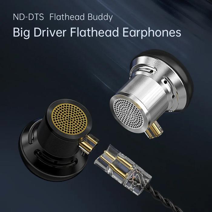 Nd Dts With Mic Earbud Earphone High Performance 14.2Mm Dynamic Driver Terpercaya