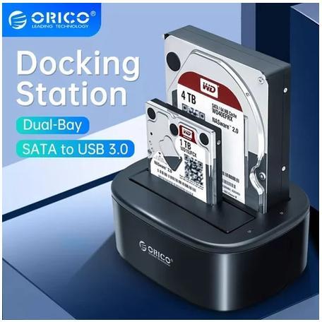 Docking hdd ssd orico 1 Bay 2 Bay 2.5" 3.5" sata usb 3.0 6218us3-1 Bay/ 6228us3-c-2 Bay