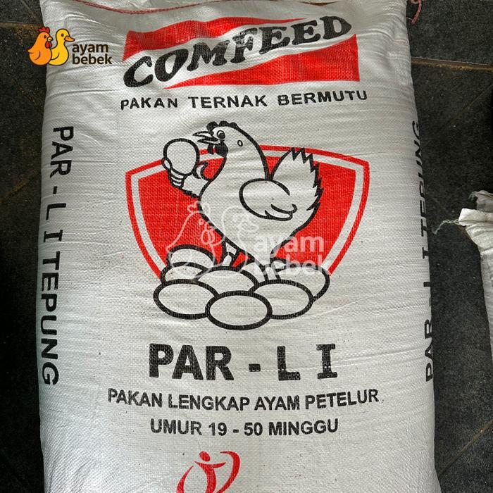 Comfeed PAR-L1 TEPUNG - Pakan Lengkap Ayam Petelur Umur 1950 Minggu GROSIR 20KG - 50KG AyamBebek