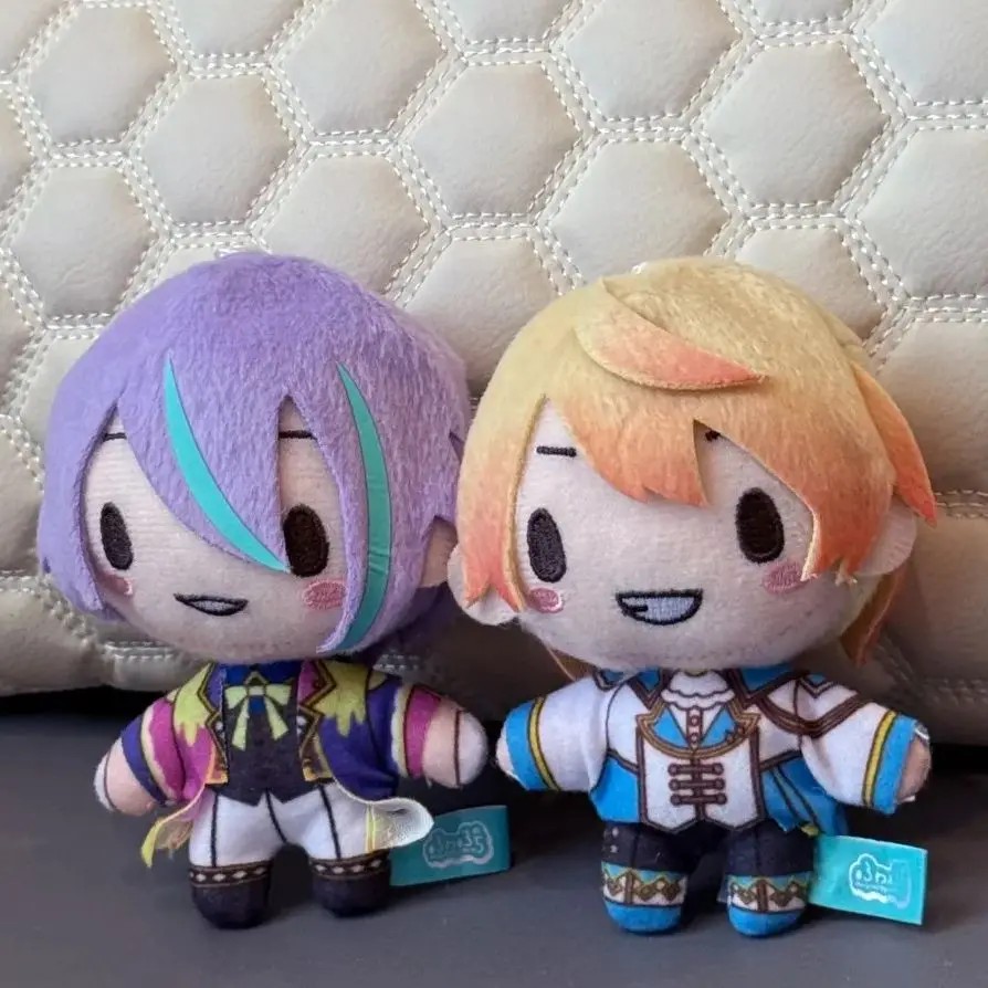Project Sekai Pjsk 10cm Plush Keychain Tenma Tsukasa Kamishiro Rui Cute Bag Pendant Stuffed Toy Gift