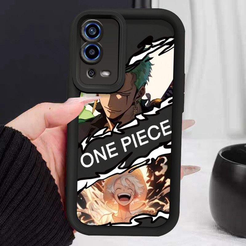 Casing Hp untuk OPPO A55 Case Pria Anime Zoro Kasing silikon Cesing  Softcase anti putustidak Kesing
