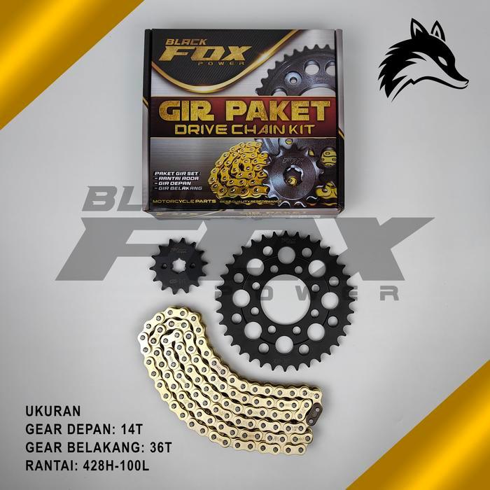 GEAR GIR SET GIR PAKET ASTREA GRAND LEGENDA ASTREA PRIMA 14T 35T 428H 100L *