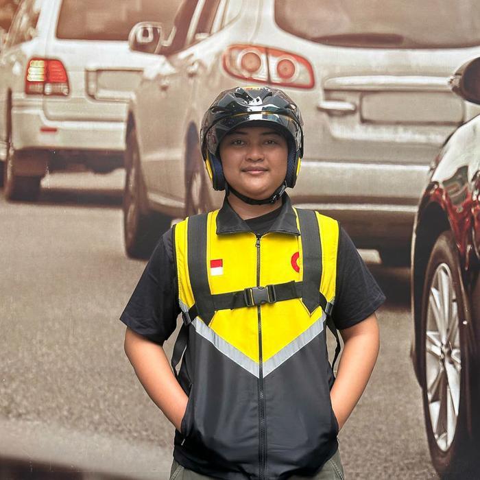 Paket Atribut Rompi Lengkap (Maxim - Transportasi Online)