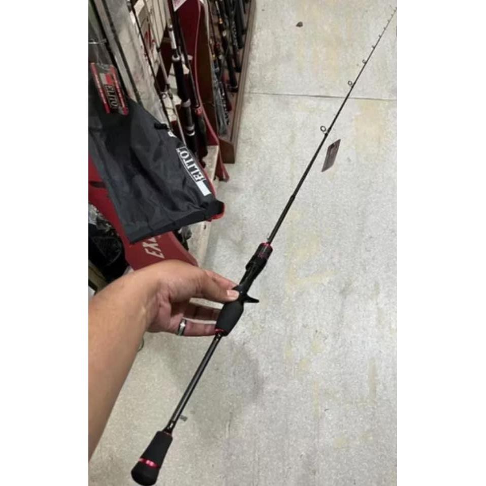 Rod Bc / Baitcasting Elito Ul Black Pomfret Travel Rod