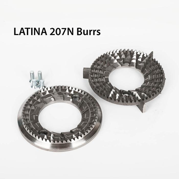 NEW PORODUK SPARE BURRS DISC CAKRAM LATINA 207N COFFEE GRINDER GILINGAN PASAR