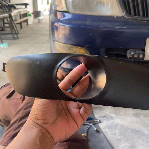 cover foglamp custom biled 3 inch Toyota kijang kapsul 2003 - 2004 Bumper