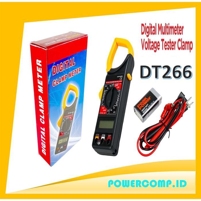 Digital Clamp Buzzer Tang Ampere Ohmmeter Dt266 Dt-266 Dt266 Voltmeter New