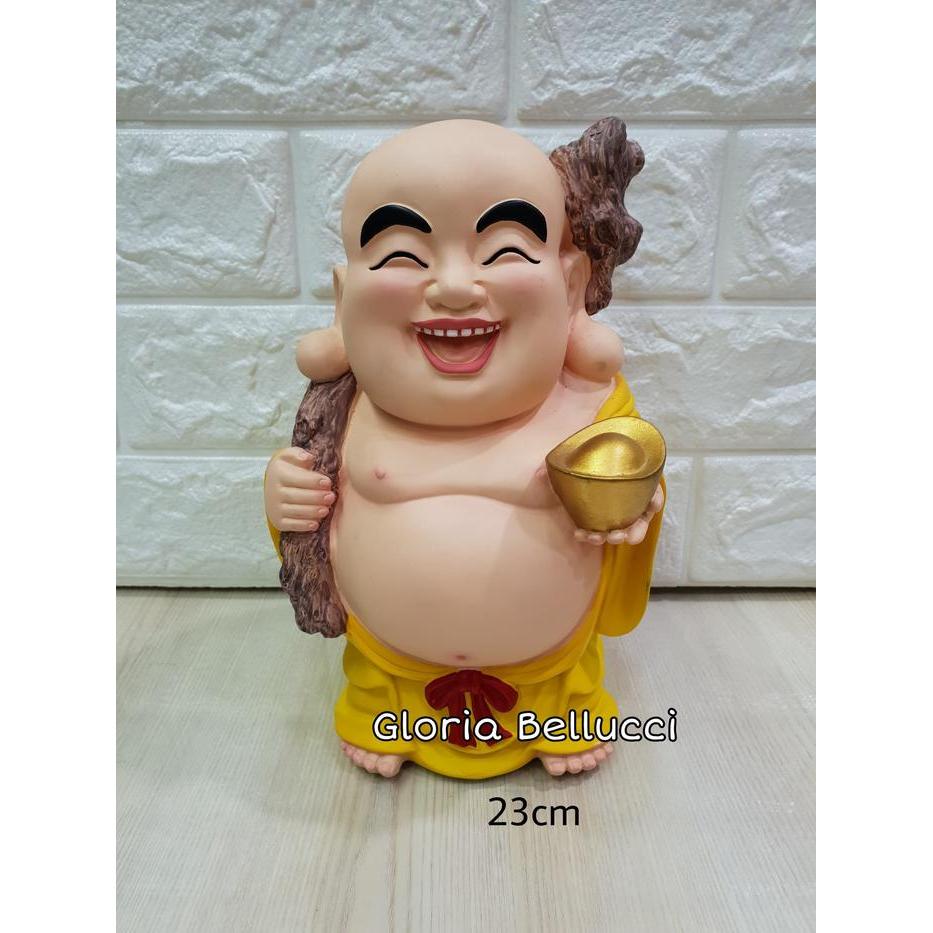 PATUNG PAJANGAN DEWA JULAIHUT MAITREYA KETAWA BUDDHA