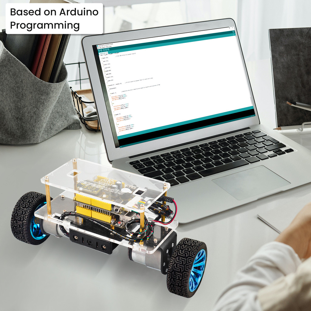 Keyestudio DIY Programmable Balance Robot Car Kit For Arduino UNO Robot Self-balancing Car DIY