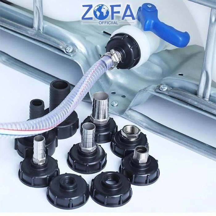 ADAPTOR KRAN IBC/TUTUP KRAN IBC/TUTUP TOREN IBC/TUTUP KERAN UNTUK TANGKI IBC KAPASITAS TERBATAS