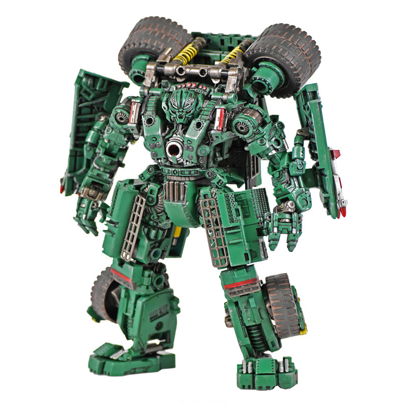 Devil Saviour Devastator DS01-08 The Ultimate Deformation Robot Toy with Mixer Car and Grab Bucket A