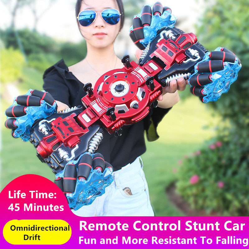 Rc Car One-Button Deformation Stunt Car 2.4G 4WD Climbing Buggy RC