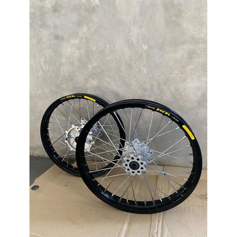 Surex CRF Ring 17 Tanpa Ban Velg Custome Takasago Excel Asia Wheelset Se Cacing Honda CRF 150 L