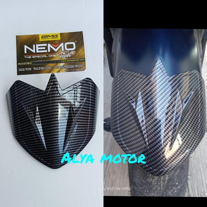 VARIASI SEPAKBOR DEPAN AEROX 155/COVER TUTUP UJUNG SEPAKBOR AEROX 155 TERBARU