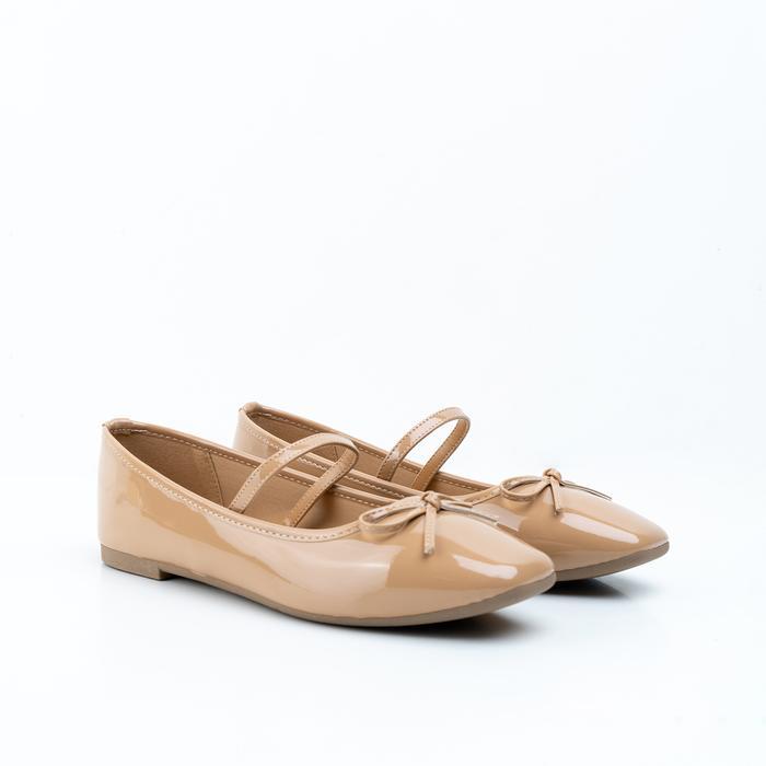 Urban&Co Flatshoes Wanita Balet Casual Pita Korea Kasual Karet- Marelle Pasti Ori