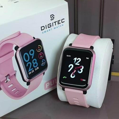 HOT SALE DIGITEC SMARTWATCH PULSE PINK ORIGINAL TERMURAH
