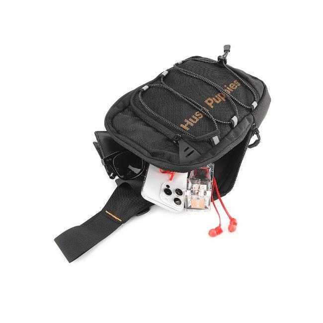 Hush Puppies Tas Pria Zalie Chest Bag Black #Gratisongkir