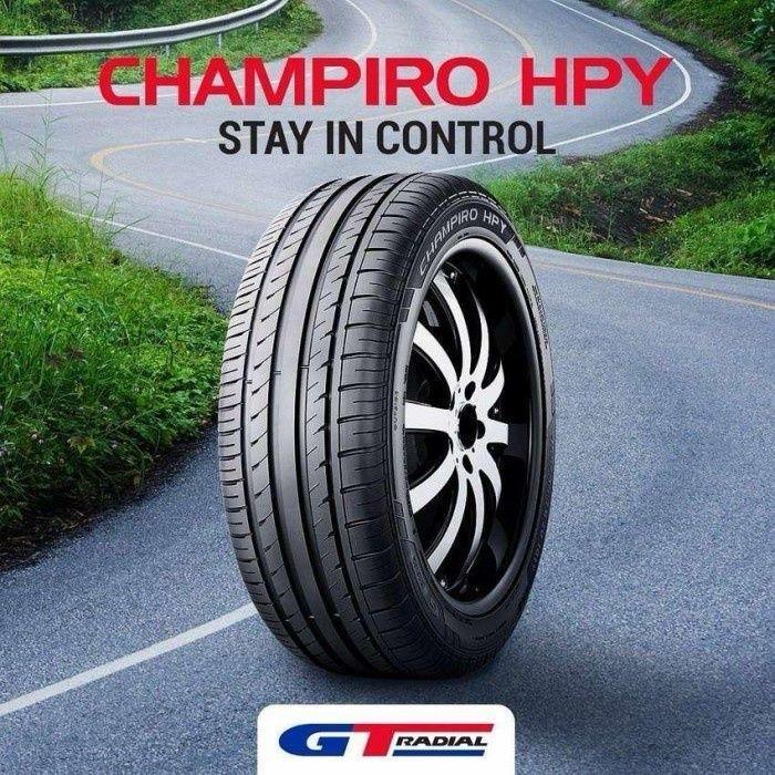 Ban mobil 225/45 r18 GT Champiro HPY ukuran 225/45r18 Gajah Tunggal 225 45 18