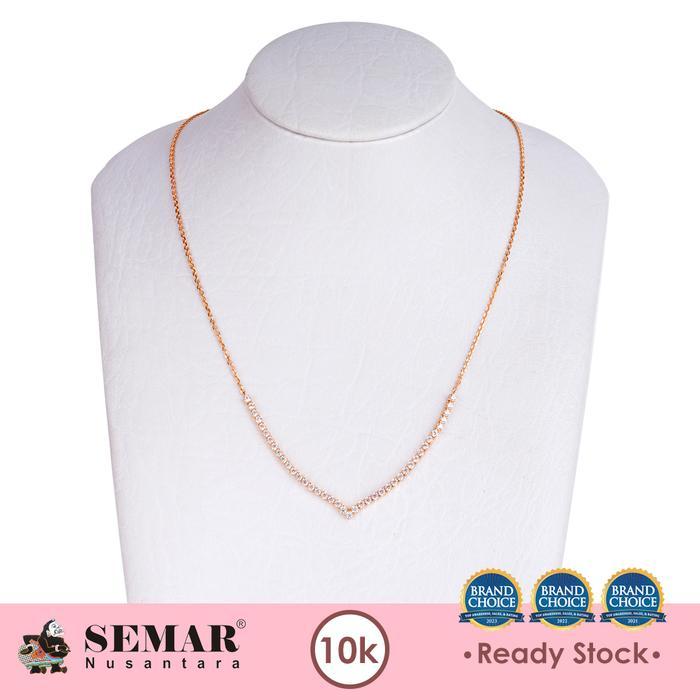 Kalung Emas Mini Aurel Gold 10K Semar Nusantara Diskon Sale