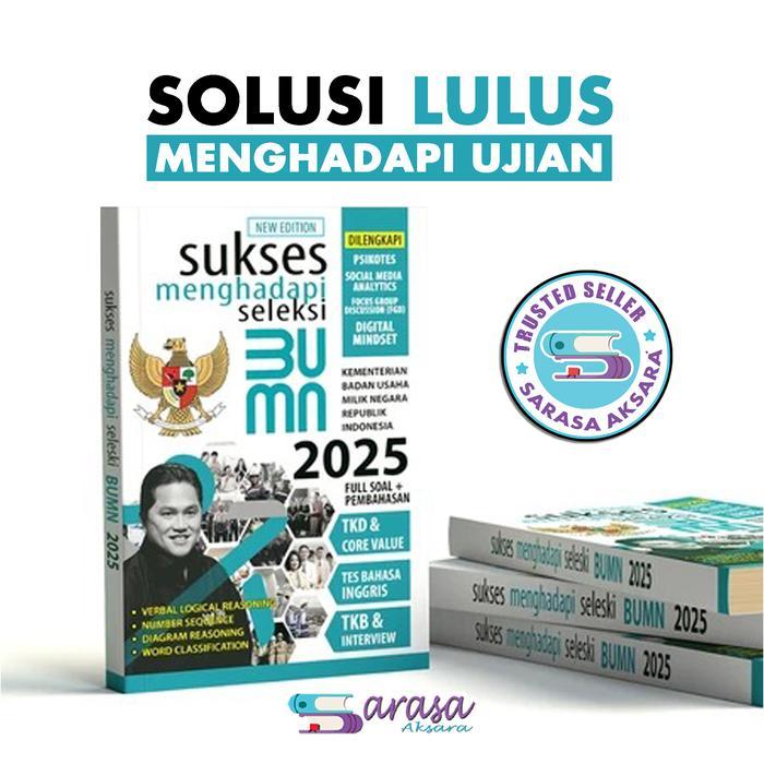 BUKU TES BUMN - SUKSES MENGHADAPI TES BUMN 2024 TERLENGKAP