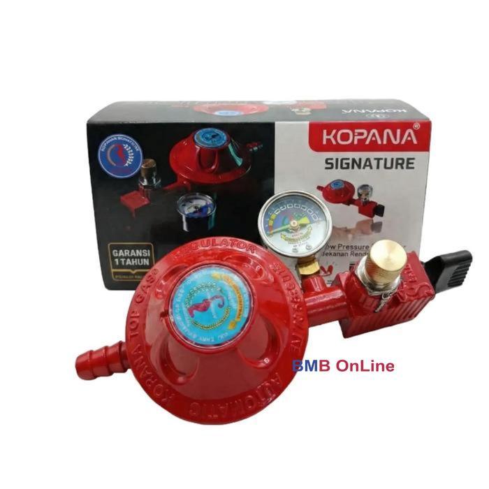 Regulator Gas Elpiji LPG Kopana Pertamina Safety Lock Prime Pengaman Kompor Gas Elpiji