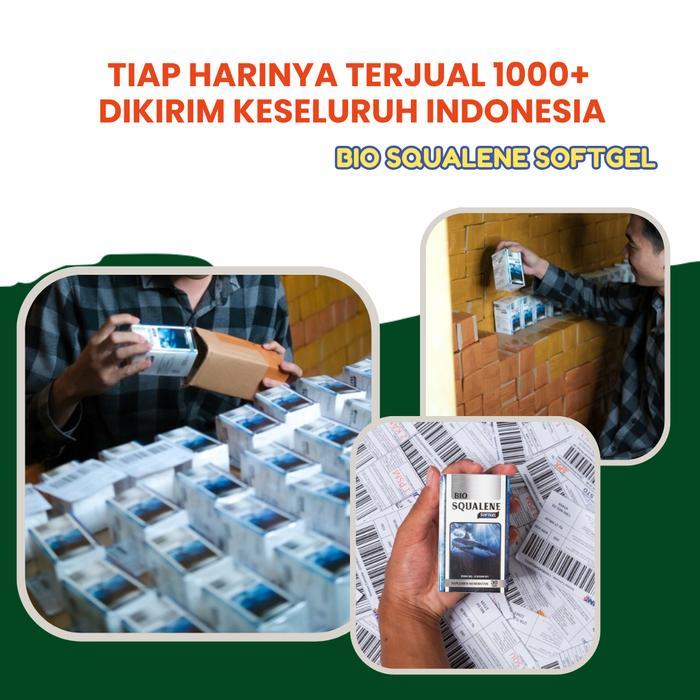 Capsul Minyak Ikan Bio Squalane Isi 30 Softgel Untuk Menjaga Kesehatan Tubuh #Gratisongkir