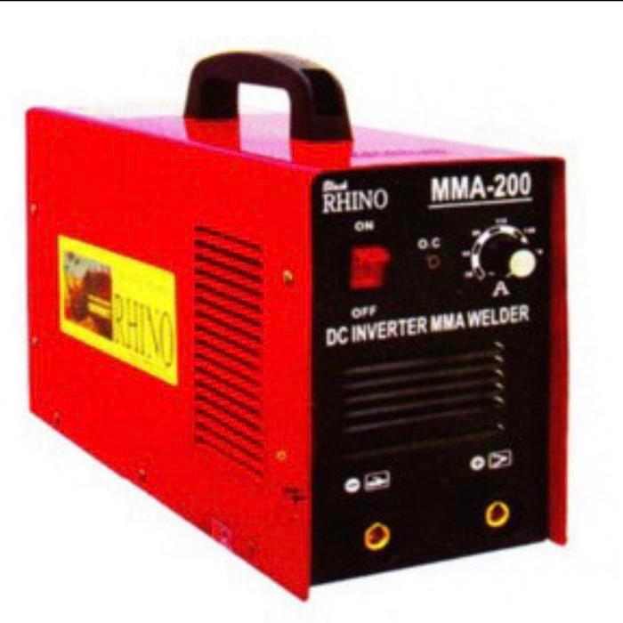 Rhino 200 a mesin las listrik