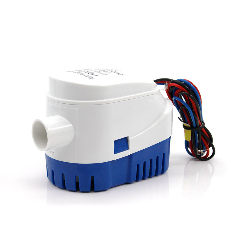 DC 12V 24V Water Pump Automatic Bilge Pump 600 750 1100GPH Submersible Boat Bilge Water Pump 12v