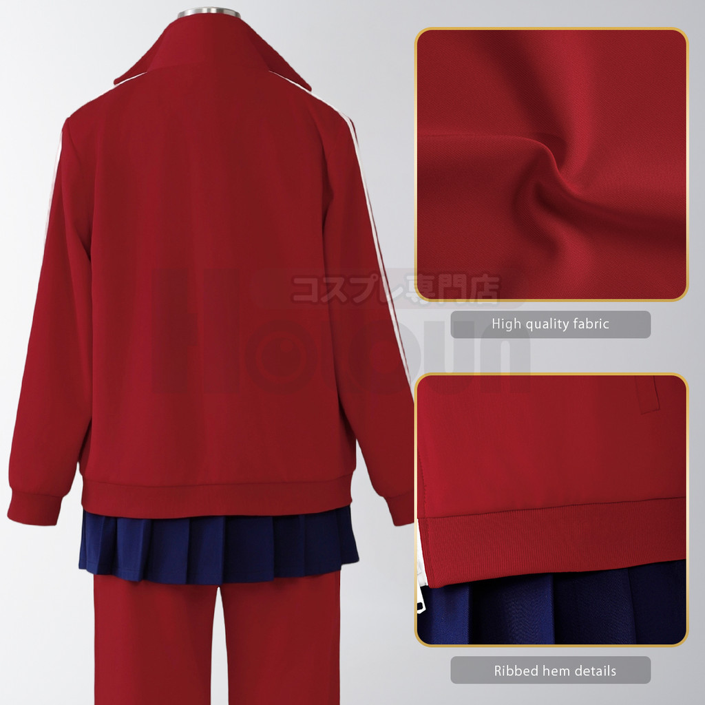 Holoun Gintama Anime Kagura Cosplay Costume Tracksuit Pants Jk Uniform Halloween Christmas