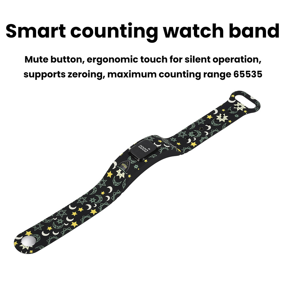 Dc 5V Counter Oled Digital Display Bluetooth Counter Time Reminder Wearable Prayer Bead Counter