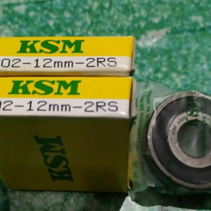 FREE ONGKIR BEARING 6202 2RS AS DALAM 12MM MERK KSM JAPAN BISA COD
